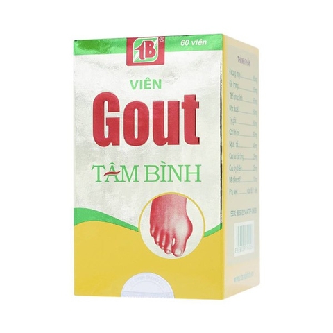 Viên Gout Tâm Bình 60 Viên