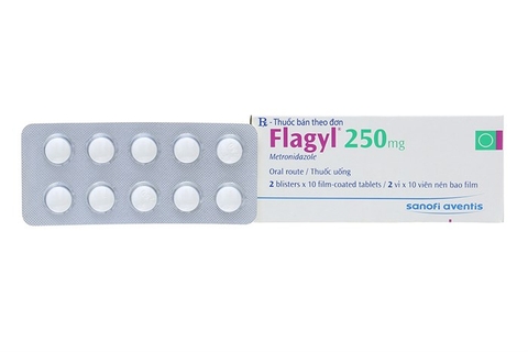 Thuốc kháng nấm Flagyl 250mg