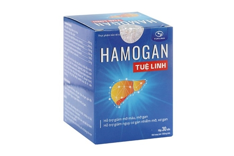 Viên uống giải độc gan Hamogan Tuệ Linh 30 viên