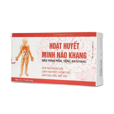 Hoạt Huyết Minh Não Khang 30 Viên