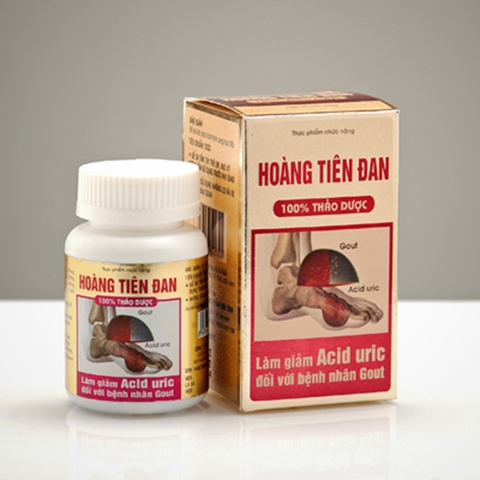 HOÀNG TIÊN ĐAN – HỖ TRỢ ĐIỀU TRỊ GOUT, BỔ THẬN TRÁNG DƯƠNG