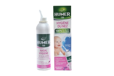 Dung dịch rửa mũi cho trẻ em Humer 150ml