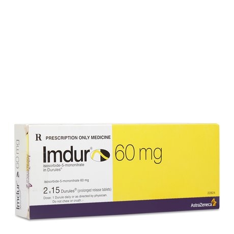 Thuốc dự phòng đau thắt ngực Imdur 60mg