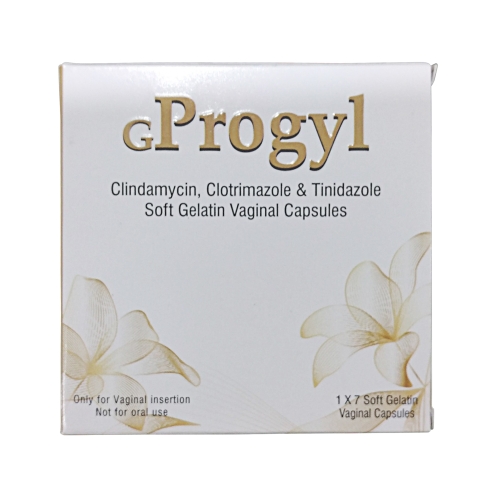 GProgyl hộp 1 vỉ x 7 viên đặt phụ khoa Ấn Độ