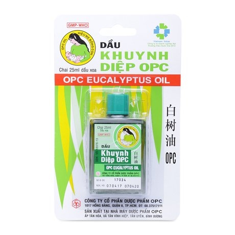 Dầu gió Khuynh Diệp OPC
