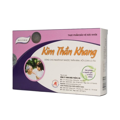 Thực Phẩm Bảo Vệ Sức Khỏe Kim Thần Khang 30 Viên