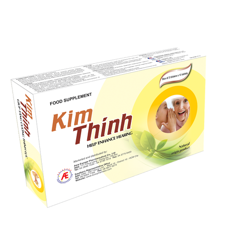Viên Uống Tăng Cường Thính Lực Kim Thính Hộp 30 Viên