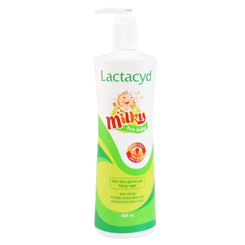 Sữa tắm gội Lactacyd Milky 500ml