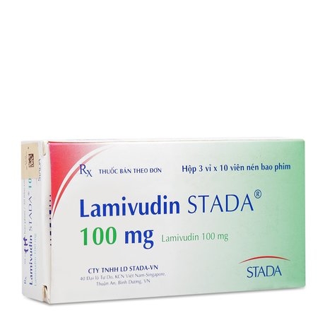 Lamivudin Stada 100mg (3 vỉ x 10 viên/hộp)