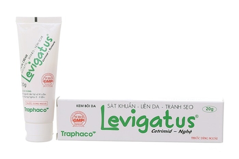 Kem trị mụn, liền sẹo Levigatus 20g