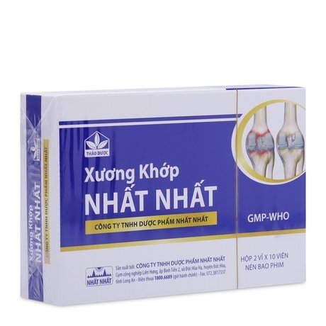 Thuốc điều trị đau lưng, đau cột sống, đau thần kinh tọa Xương khớp Nhất Nhất