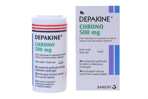 Thuốc trị động kinh Depakine 500mg