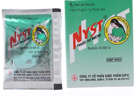 Thuốc cốm rơ miệng Nyst