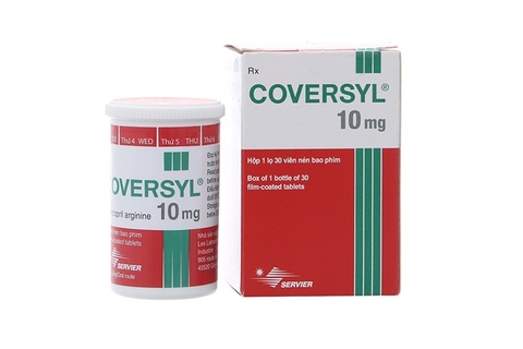 Thuốc điều trị cao huyết áp Coversyl 10mg