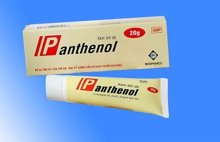 Kem bôi da trị tổn thương da Panthenol 5 %