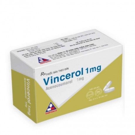 Vincerol 1mg Vinphaco (hộp 10 vỉ X 10 viên)
