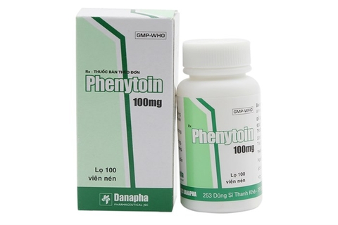 Thuốc trị động kinh Phenytoin 100mg