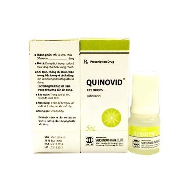 Quinovid - Thuốc nhỏ mắt