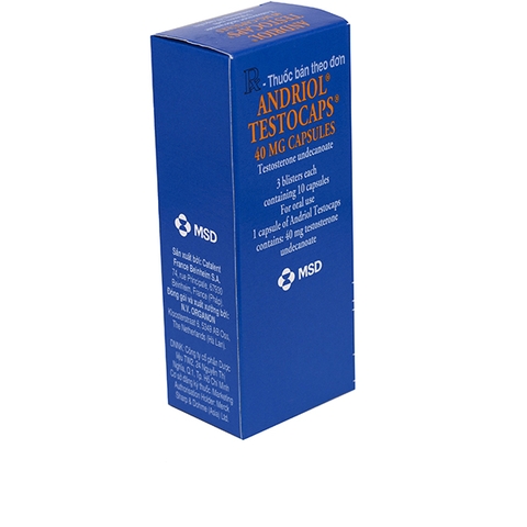 Andriol Testocaps 40mg
