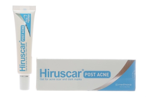 Gel làm mờ thâm mụn Hiruscar Post Acne 10g