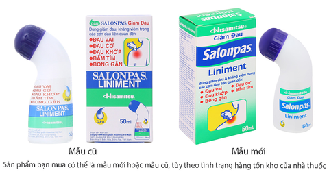 Dầu xoa Salonpas Liniment chai 50ml