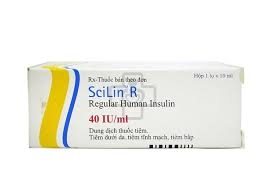 Scilin R 40IU/ml - Thuốc điều trị bệnh tiểu đường