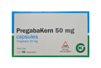 Thuốc Pregabakern 50mg KERN điều trị đau dây thần kinh, động kinh cục bộ (4 vỉ x 14 viên)