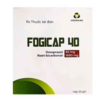 Bột pha uống Fogicap 40 Medbolide điều trị viêm loét dạ dày, đường tiêu hóa (20 gói)