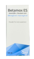Betamox ES Amoxicillin,Clavulanic Acid 600mg/42,9mg/5ml lọ 100ml Atral Bồ Đào Nha