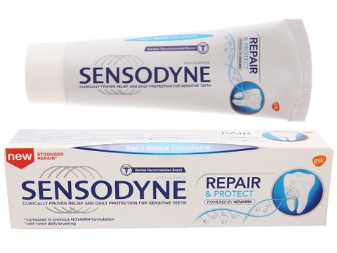 Kem Đánh Răng Giúp Phục Hồi Răng Nhạy Cảm Sensodyne Repair & Protect 100g