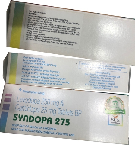 Thuốc chữa Parkinson Syndopa 275