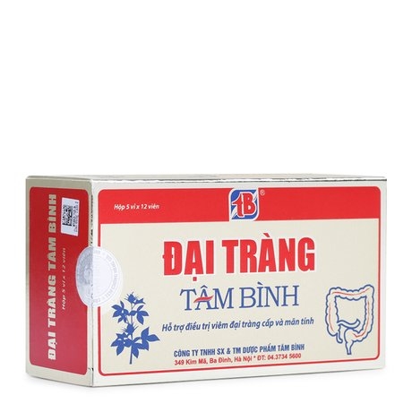 Hỗ trợ điều trị viêm đại tràng Đại Tràng Tâm Bình