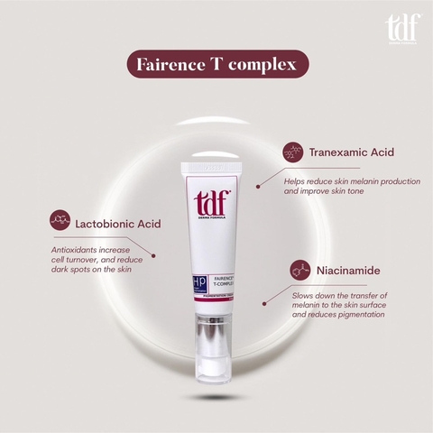 FAIRENCE T-COMPLEX 30g - thổi bay gốc nám, trắng sáng làn da