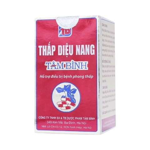 THẤP DIỆU NANG GIẢM ĐAU XƯƠNG KHỚP, HỘP 60 VIÊN