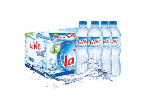 nước khoáng thiên nhiên lavie chai 500ml