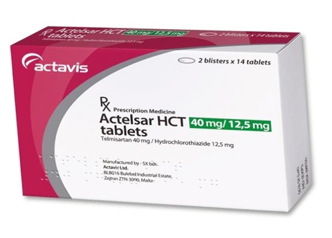 Actelsar HCT 40mg/12,5 mg thuốc Actelsar HCT 40mg/12,5 mg là gì