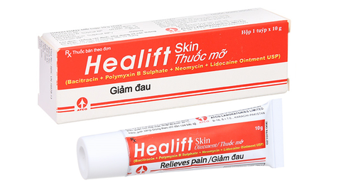 Thuốc mỡ Healift Skin trị nhiễm khuẩn da, giảm đau tuýp 10g