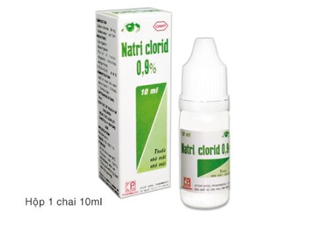 natri clorid 0,9% 10ml Pharmedic (mắt)