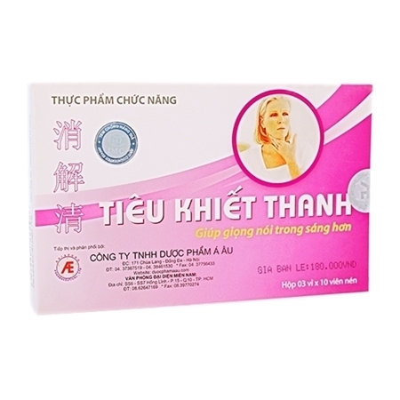 Tiêu Khiết Thanh - Giảm triệu chứng viêm đường hô hấp