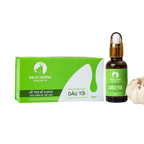 Dầu tỏi Bạch Dương 30ml