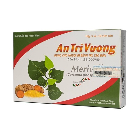 Thực Phẩm Bảo Vệ Sức Khỏe An Trĩ Vương Vinh Gia 30 Viên