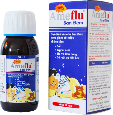 Ameflu ban đêm lọ 60ml