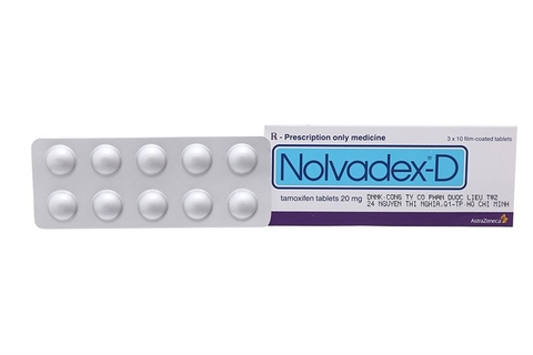 Thuốc trị ung thư vú Nolvadex-D 20mg 30 viên