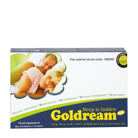 Goldream (Hộp 2 vỉ x 10 viên)