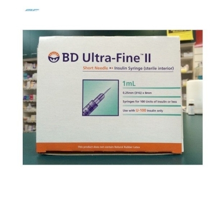 BD ultra-fine 0.3ml .0.5ml. 1ml