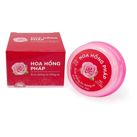 Kem nẻ Hoa Hồng Pháp dưỡng da chống nẻ - 20g