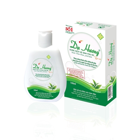 Dung dịch vệ sinh phụ nữ Dạ Hương trà xanh 100ml