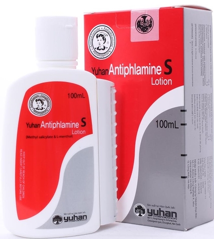 Yuhan Antiphlamine S Lotion Thuốc Bôi Giảm Đau (100ml)