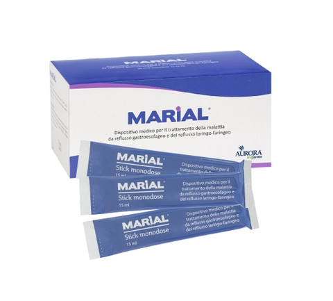 Marial Gel – Chống trào ngược dạ dày thực quản, họng thanh quản, bảo vệ phục hồi tái tạo niêm mạc bị tổn thương (Hộp 20 góix15ml)