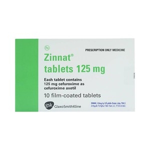 Zinnat 125Mg Gsk 1X10